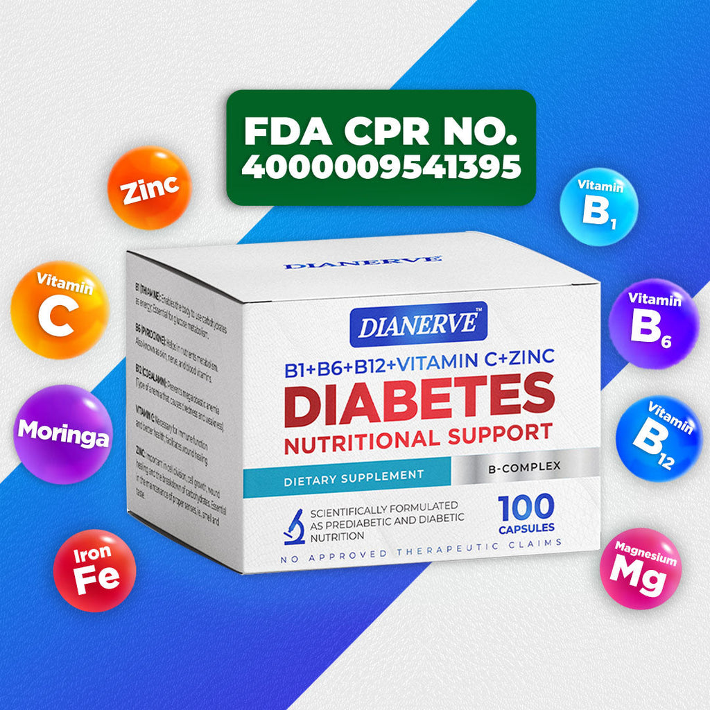 Dianerve B-Complex with Vit. C + Zinc + Moringa